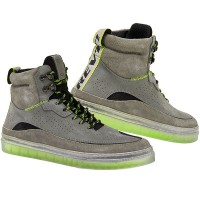 Rev'it Filter Leather Boots - Grey / Neon Yellow