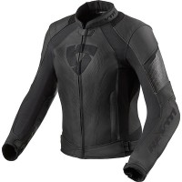 Rev'it Ladies Xena 3 Leather Jacket - Black