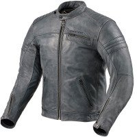 Rev'it Restless Leather Jacket - Blue