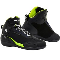 Rev'it G-Force H2O Textile Boots - Black / Neon Yellow