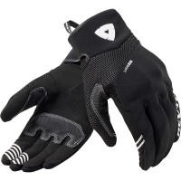 Rev'it Ladies Endo Textile Gloves - Black / White