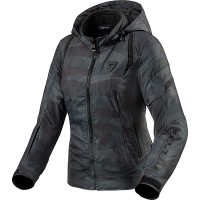 Rev'it Ladies Flare 2 Textile Jacket - Camo Black / Grey