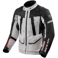 Rev'it Sand 4 H2O Textile Jacket - Silver / Black