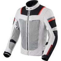 Rev'it Tornado 3 Textile Jacket - Silver / Black