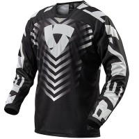 Rev'it Rough Textile Jersey - Black / White