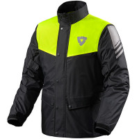 Rev'it Nitric 3 H2O Waterproof Jacket - Black / Neon Yellow