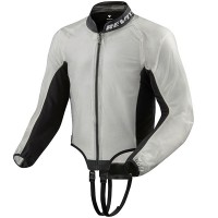 Rev'it Trackmaster H2O Rain Jacket - Transparent Black