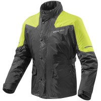Rev'it Nitric 2 H2O Waterproof Jacket - Black / Neon Yellow