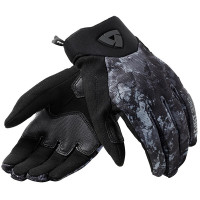 Rev'it Continent WB Textile Gloves - Black / Grey