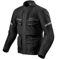 Rev'it Outback 3 Textile Jacket - Black / Silver