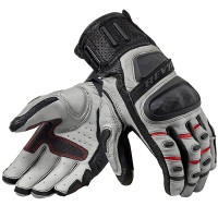 Rev'it Cayenne 2 Leather Gloves - Black Silver
