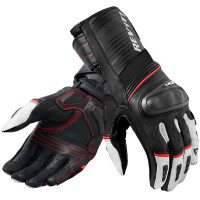 Rev'it RSR 4 Leather Gloves - Black / White
