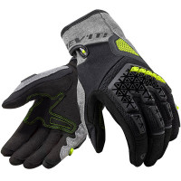Rev'it Mangrove Textile Gloves - Silver / Black