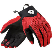 Rev'it Massif Textile Gloves - Red