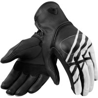 Rev'it Redhill Leather Gloves - Black / White