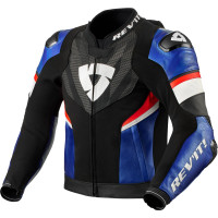 Rev'it Hyperspeed 2 Pro Leather Jacket - Black / Blue