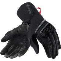 Rev'it Contrast Gore-Tex Leather & Textile Gloves - Black / Grey