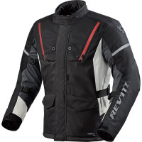 Rev'it Horizon 3 H2O Textile Jacket - Black / Red