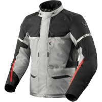 Rev'it Outback 4 H2O Textile Jacket - Silver / Black