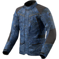 Rev'it Voltiac 3 H2O Textile Jacket - Camo / Blue