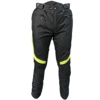 Richa Colorado Textile Jeans - Black / Fluo Yellow