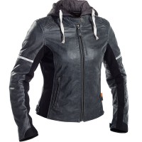 Richa Ladies Toulon 2 Leather Jacket - Grey