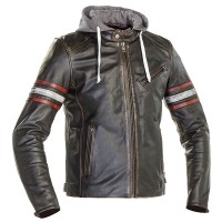Richa Toulon 2 Leather Jacket - Black / Red