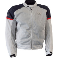 Richa Auyan Waterproof Textile Jacket - Grey / Blue / Red