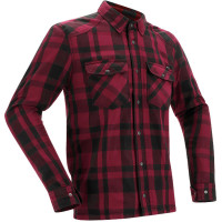 Richa Forest Shirt - Black / Burgundy