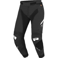 Richa Stradale Leather Trousers - Black / White
