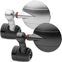 Rizoma BS185 57mm Spy-R Mirror - Bar End Mount