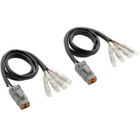 Rizoma EE100H Indicator Wiring Kit - Harley Davidson FLS Softail Slim (12-17)