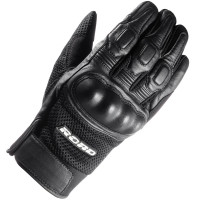 Road Leather / Textile 2.0 Short Mixed Gloves - Black