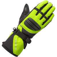 Road Tour 2.0 Mixed Gloves - Black / Neon Yellow