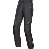 Road Touring 1.0 Textile Trousers - Black / Neon Yellow