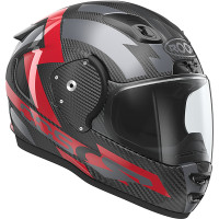 Roof RO200 Carbon ECE 22.06 - Suzuka Red / Metal