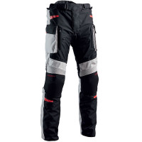 RST Endurance CE Textile Trousers - Black / Silver / Red 