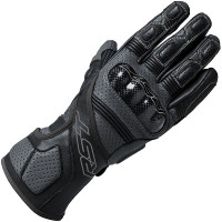 RST Fulcrum CE Perforated Leather Gloves - Black / Black / Black