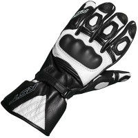 RST Ladies GT CE Leather Gloves - Black / White