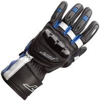 RST Pilot CE Leather Gloves - Black / Blue / White