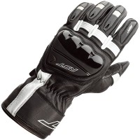 RST Pilot CE Leather Gloves - Black / White