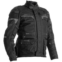 RST Pro Series Adventure-X Airbag CE Textile Jacket - Black / Black