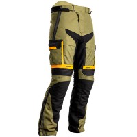 RST Pro Series Adventure-X CE Textile Trousers - Green / Ochre
