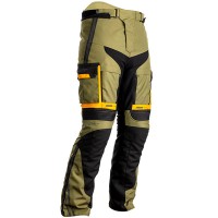 RST Pro Series Adventure-X CE Textile Jeans - Green / Ochre