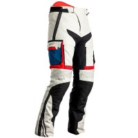 RST Pro Series Adventure-X CE Textile Trousers - Ice / Blue / Red / Black