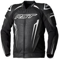 RST Tractech Evo 5 CE Leather Jacket Black Black Black
