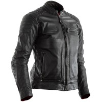 RST Ladies Roadster II CE Leather Jacket - Black