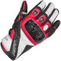 RST Stunt 3 CE Mixed Gloves - Red