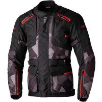 RST Endurance CE Textile Jacket - Black / Camo / Red