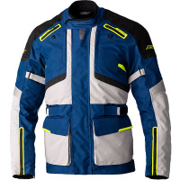 RST Endurance CE Textile Jacket - Blue / Silver / Yellow 